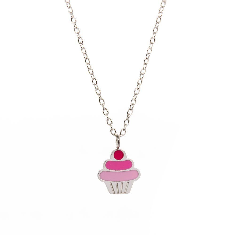 Παιδικό Κολιέ Αλυσίδα Cupcake Kid's Chain Νecklace Cupcake