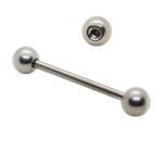 Μπάρα Piercing Τιτάνιο 5mm Μπίλιες Titanium Barbell Piercing 5mm Balls