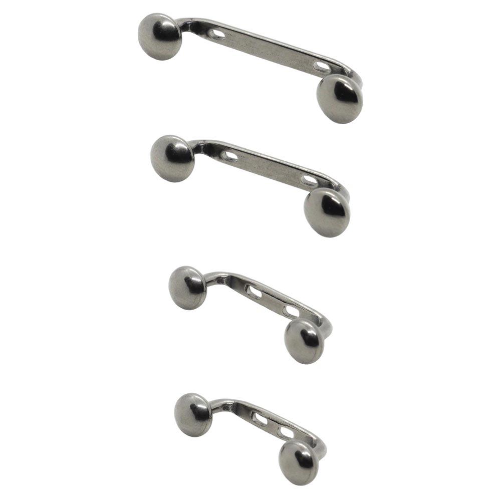 Flat surface bar piercing clearance